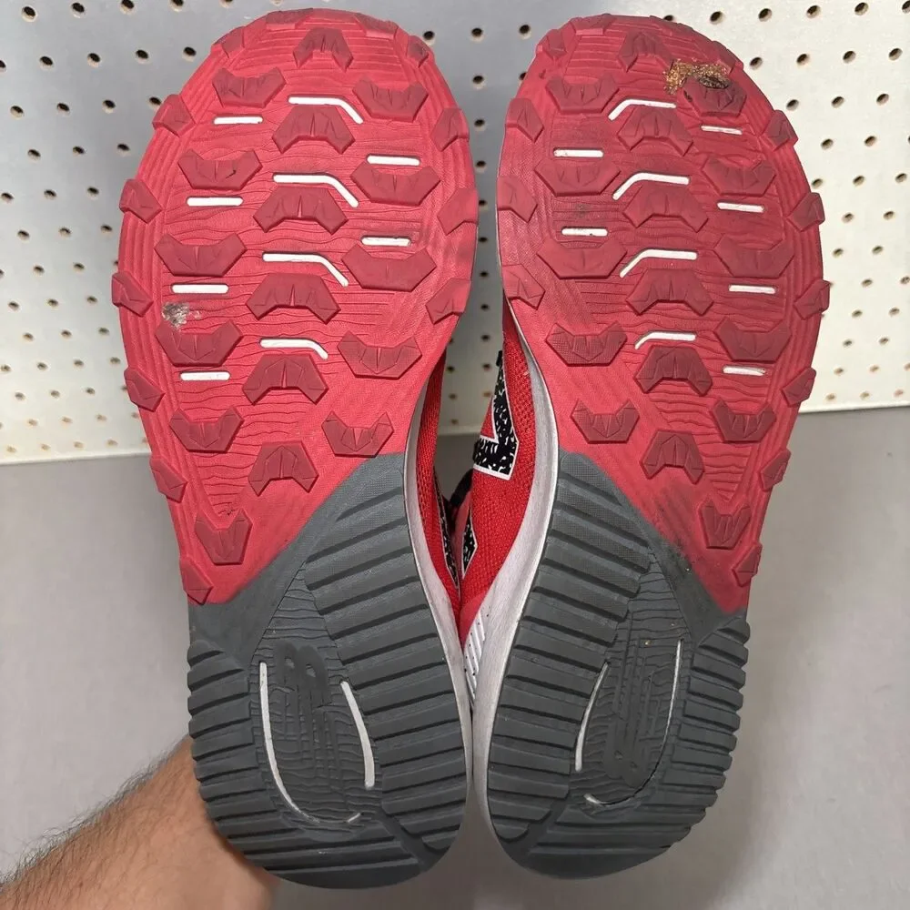 New Balance Nitrel v4 Trail Running Shoes Mens Sz 13 Red Black DynaSoft MTNTRRB4